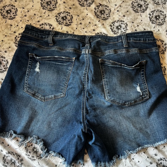 Silver Suki, denim Jean shorts, size 18-summer - Picture 3 of 3